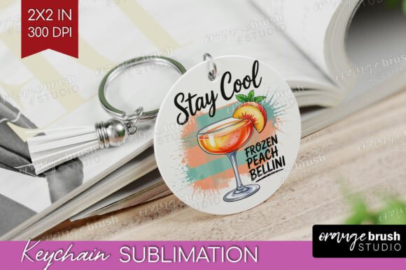 Download Frozen Peach Bellini Summer Cocktail PNG - Premium Resources